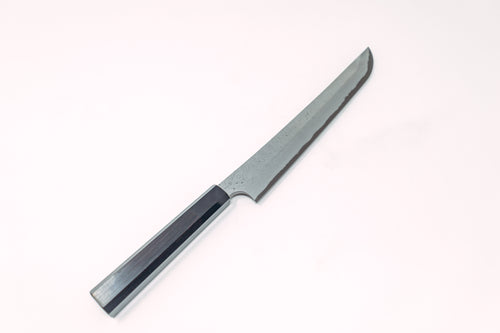 Nigara Hamono Kurozome Damascus Sakimaru Yanagiba 270mm - Thecooksedge