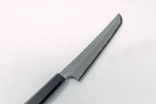 Nigara Hamono Kurozome Damascus Sakimaru Yanagiba 270mm - Thecooksedge