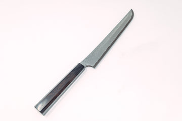 Nigara Hamono Kurozome Damascus Sakimaru Yanagiba 300mm - Thecooksedge