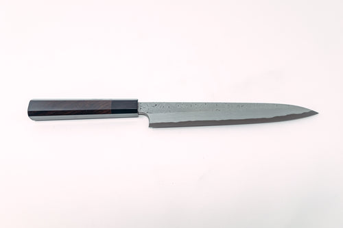 Nigara Hamono Kurozome Damascus Yanagiba 240mm - Thecooksedge