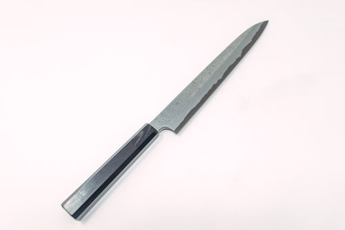 Nigara Hamono Kurozome Damascus Yanagiba 270mm - Thecooksedge