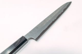 Nigara Hamono Kurozome Damascus Yanagiba 270mm - Thecooksedge