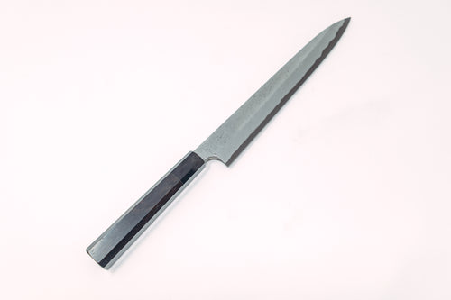 Nigara Hamono Kurozome Damascus Yanagiba 300mm - Thecooksedge