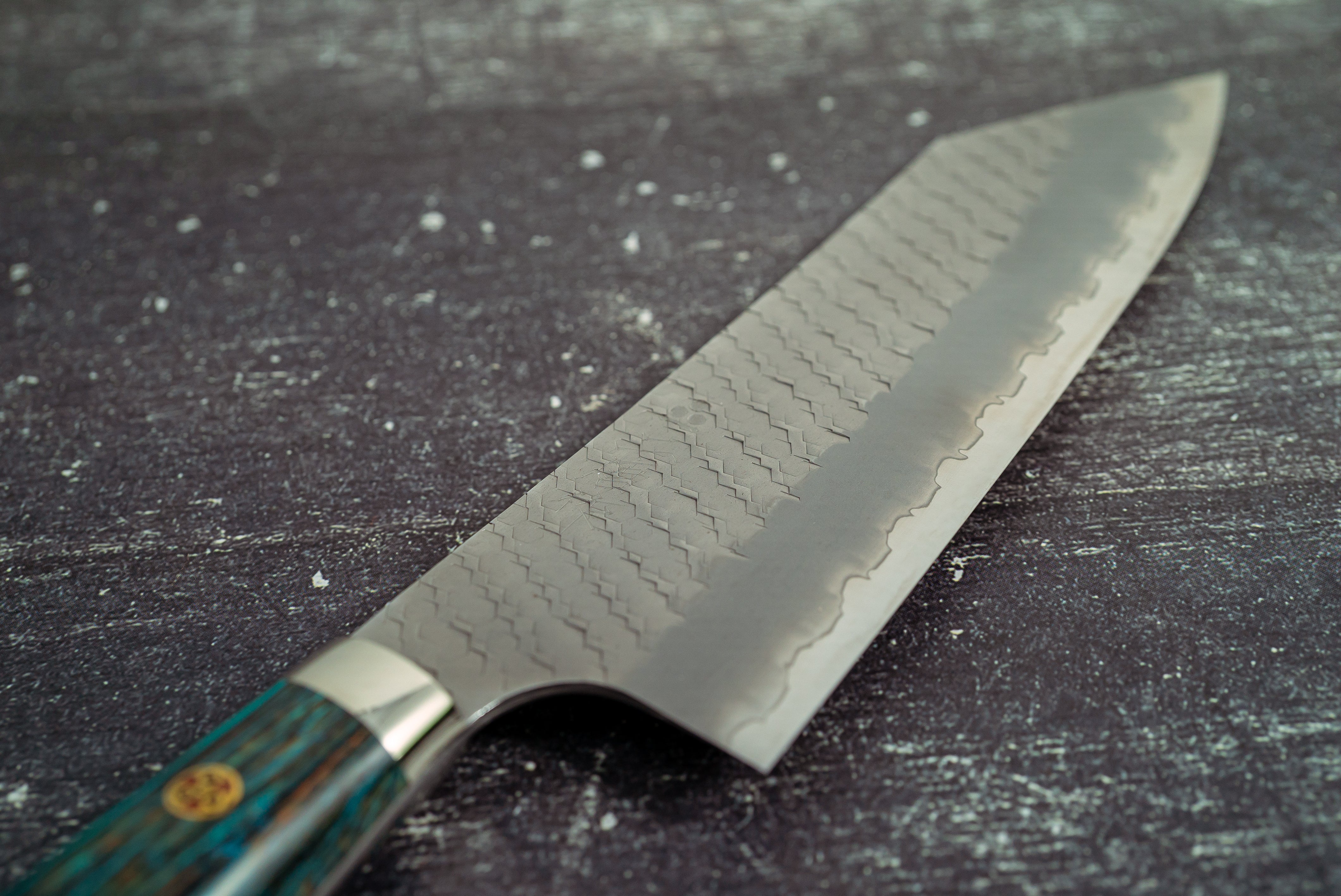 Nigara Hamono SG2 Migaki Tsuchime Bunka 180mm