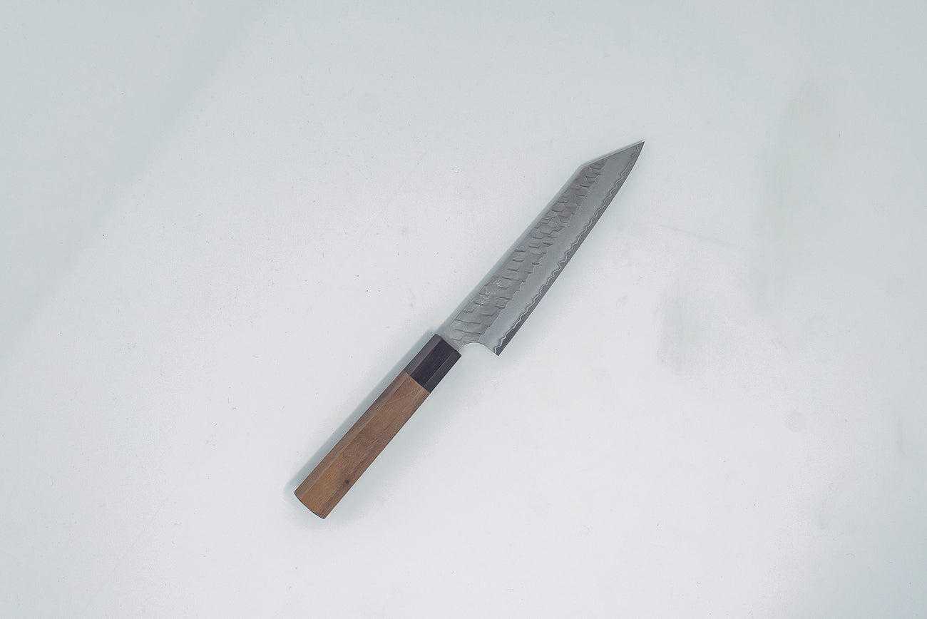 Nigara Hamono SG2 Migaki Tsuchime Kiritsuke Petty 150mm - Thecooksedge