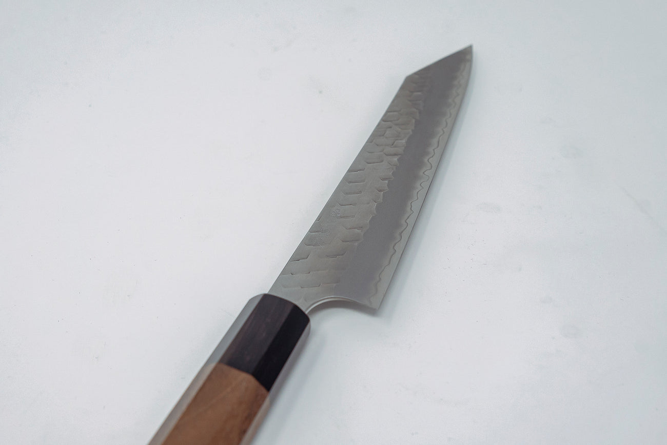 Nigara Hamono SG2 Migaki Tsuchime Kiritsuke Petty 150mm - Thecooksedge