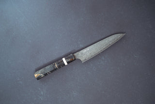 Nigara Hamono SG2 Damascus Petty 150mm - Thecooksedge