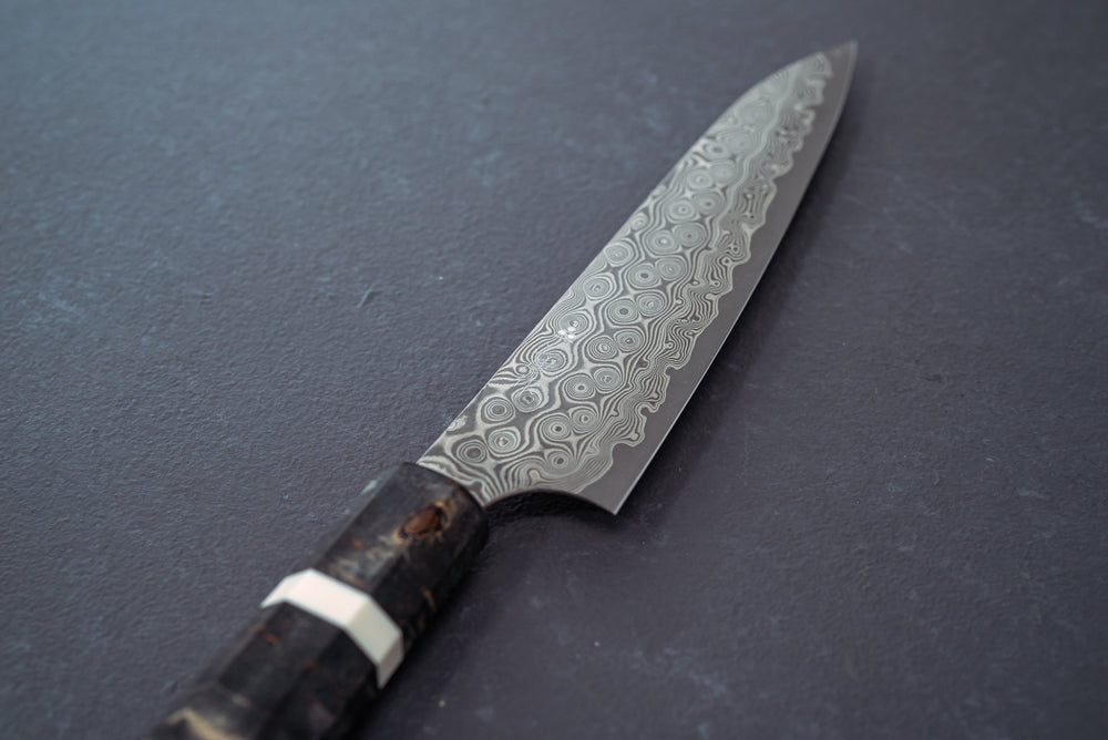 Nigara Hamono SG2 Damascus Petty 150mm - Thecooksedge