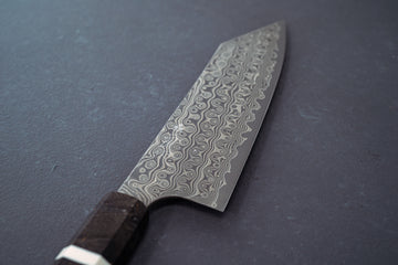 Nigara Hamono SG2 Damascus Bunka 180mm - Thecooksedge