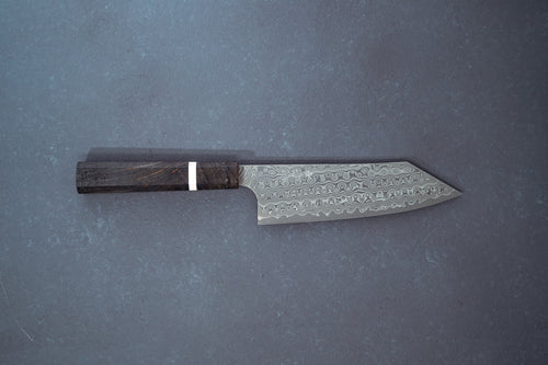 Nigara Hamono SG2 Damascus Bunka 180mm - Thecooksedge