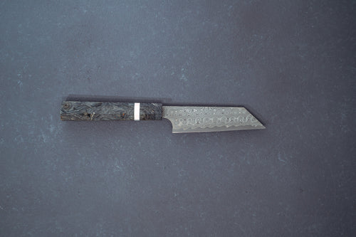 Nigara Hamono SG2 Damascus Kiritsuke Paring 120mm - Thecooksedge