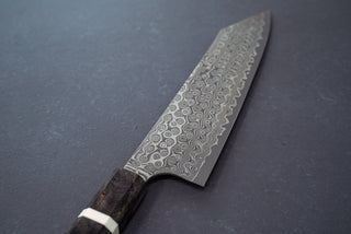 Nigara Hamono SG2 Damascus Kiritsuke Gyuto 210mm - Thecooksedge