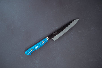 Nigara Hamono Kurouchi SG2 Tsuchime Petty 150mm - Thecooksedge