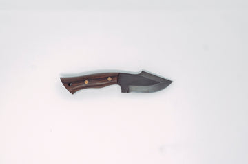 Nigara Hamono SG2 Damascus Outdoor Knife w/Leather Sheath - Thecooksedge