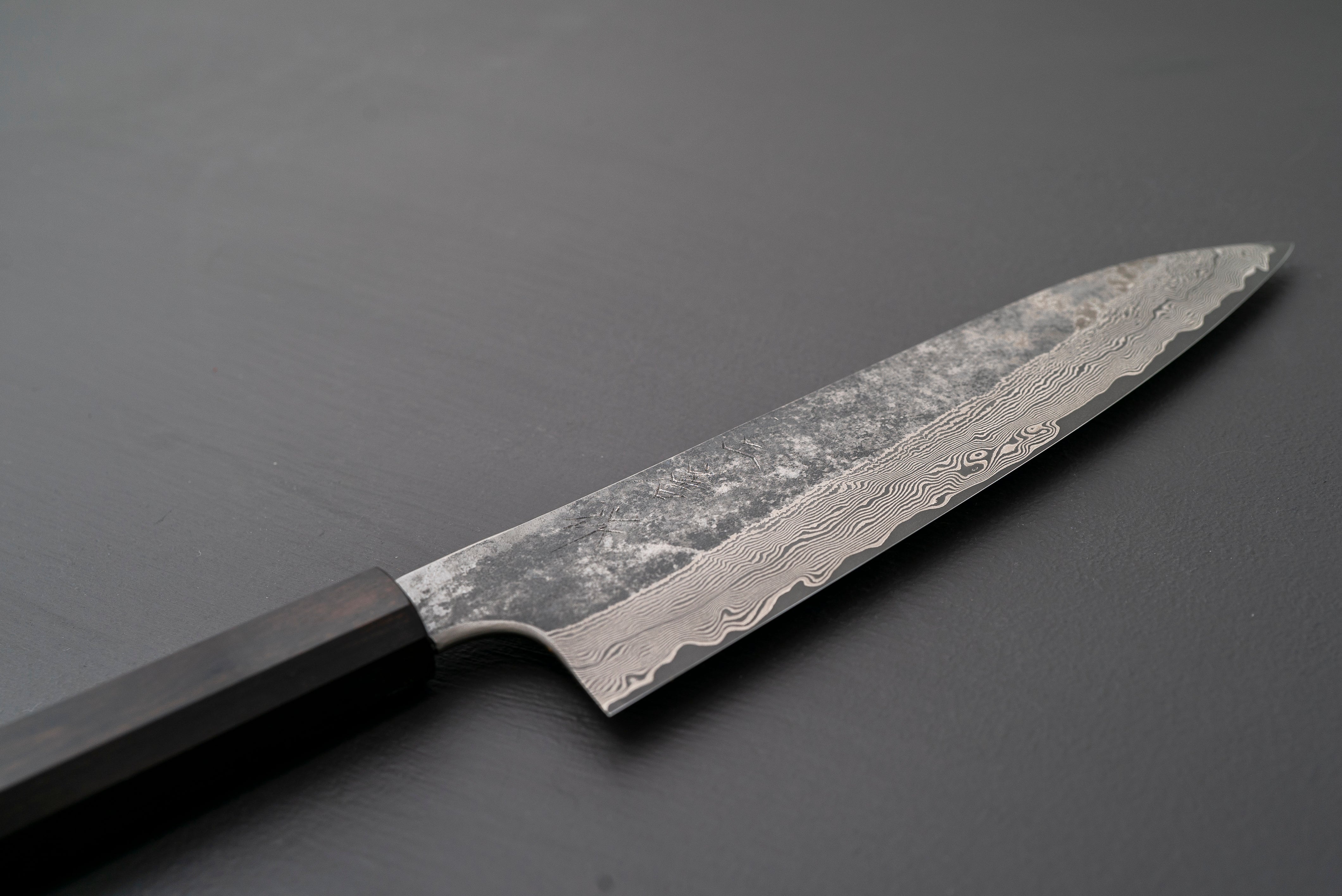 Nigara Hamono Silver3 Damascus Gyuto 210mm - Thecooksedge