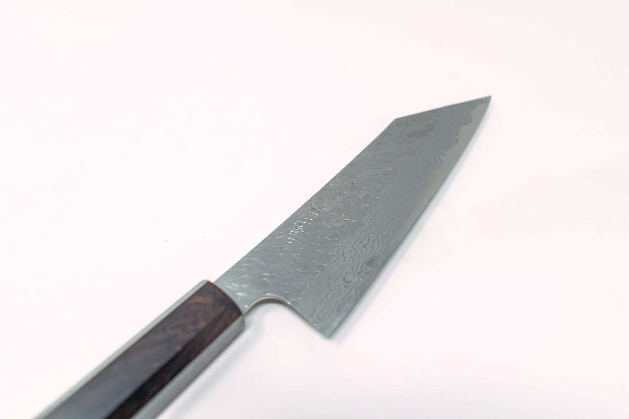 Nigara Hamono VG10 Migaki Tsuchime Damascus Bunka 180mm - Thecooksedge