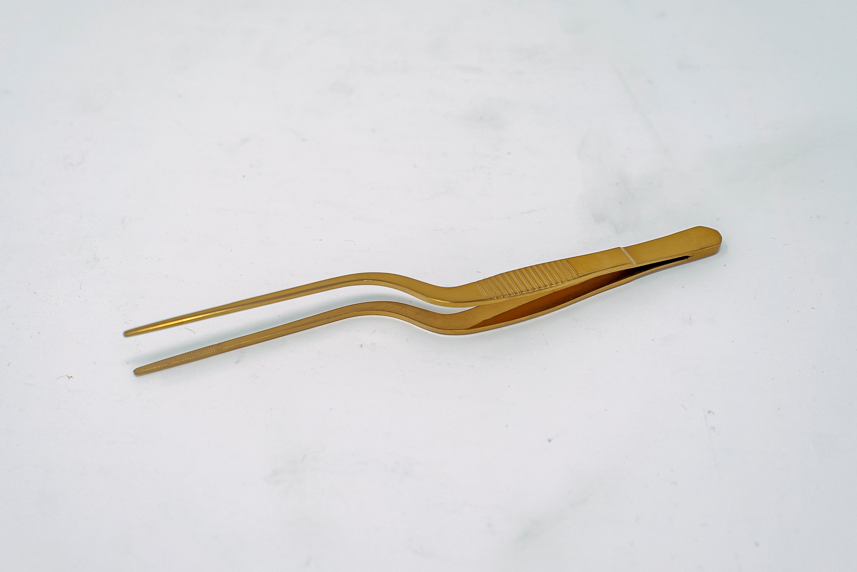Offset  Plating Tweezers 6" - Thecooksedge