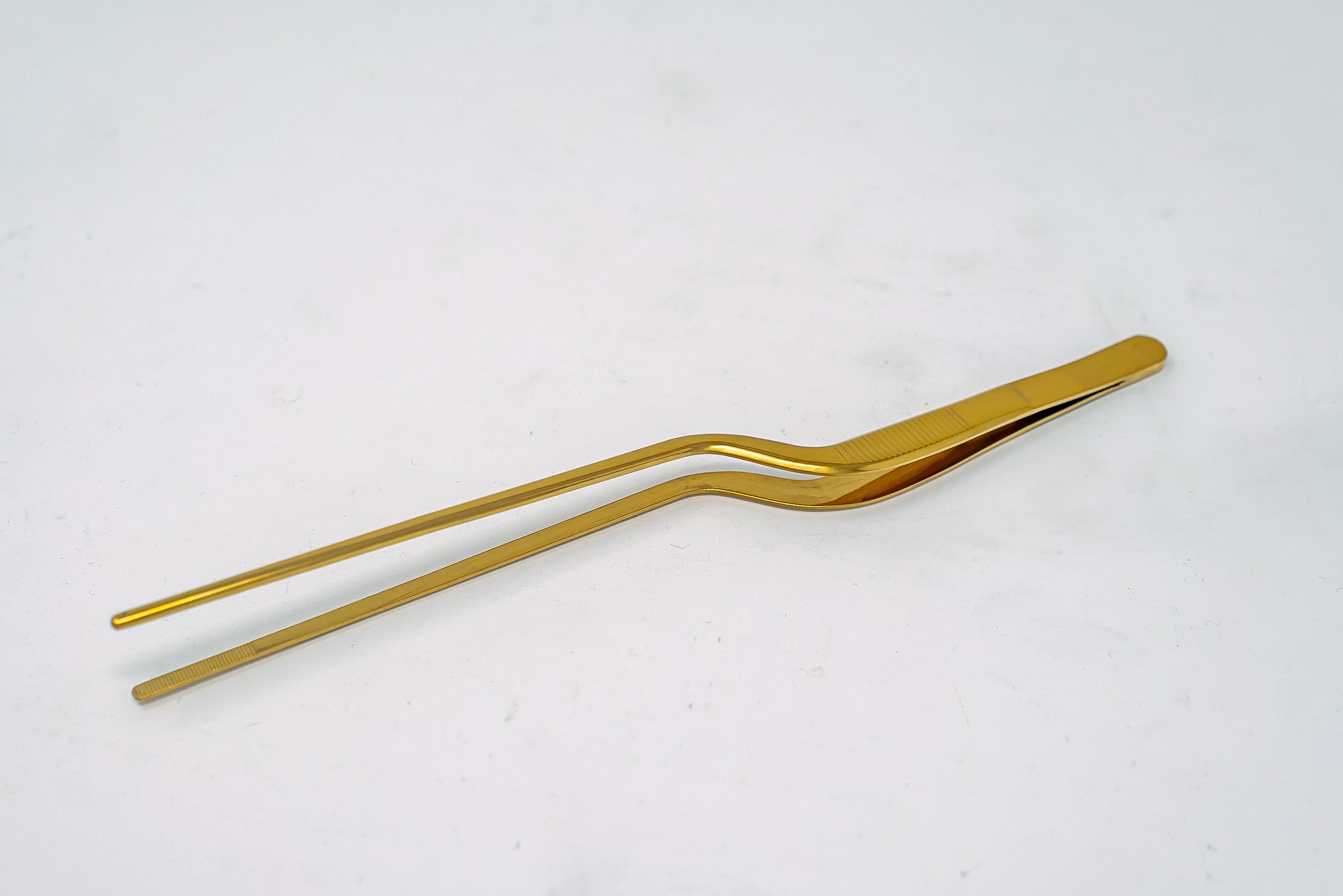 Offset  Plating Tweezers 8” - Thecooksedge