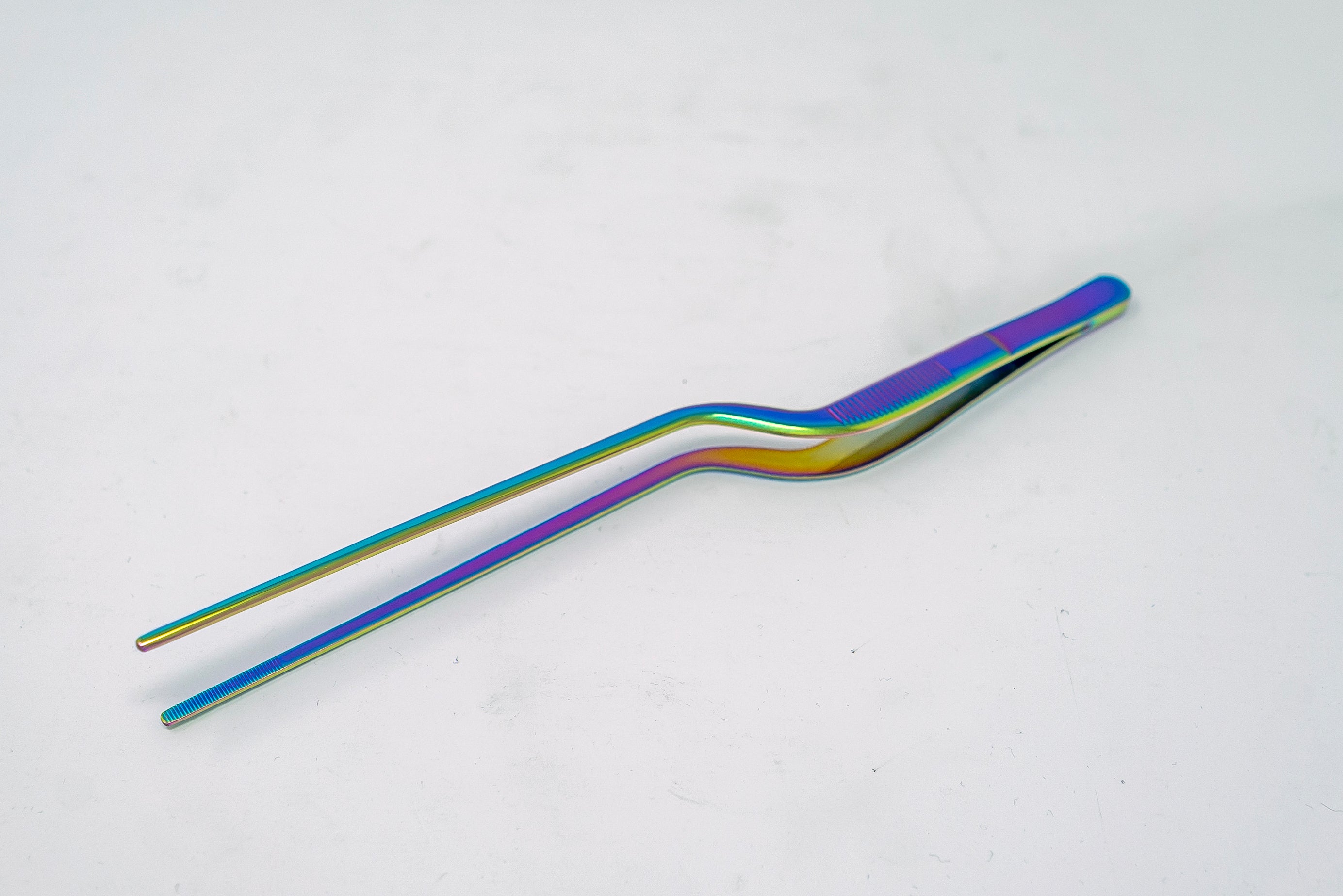 Offset  Plating Tweezers 8” - Thecooksedge
