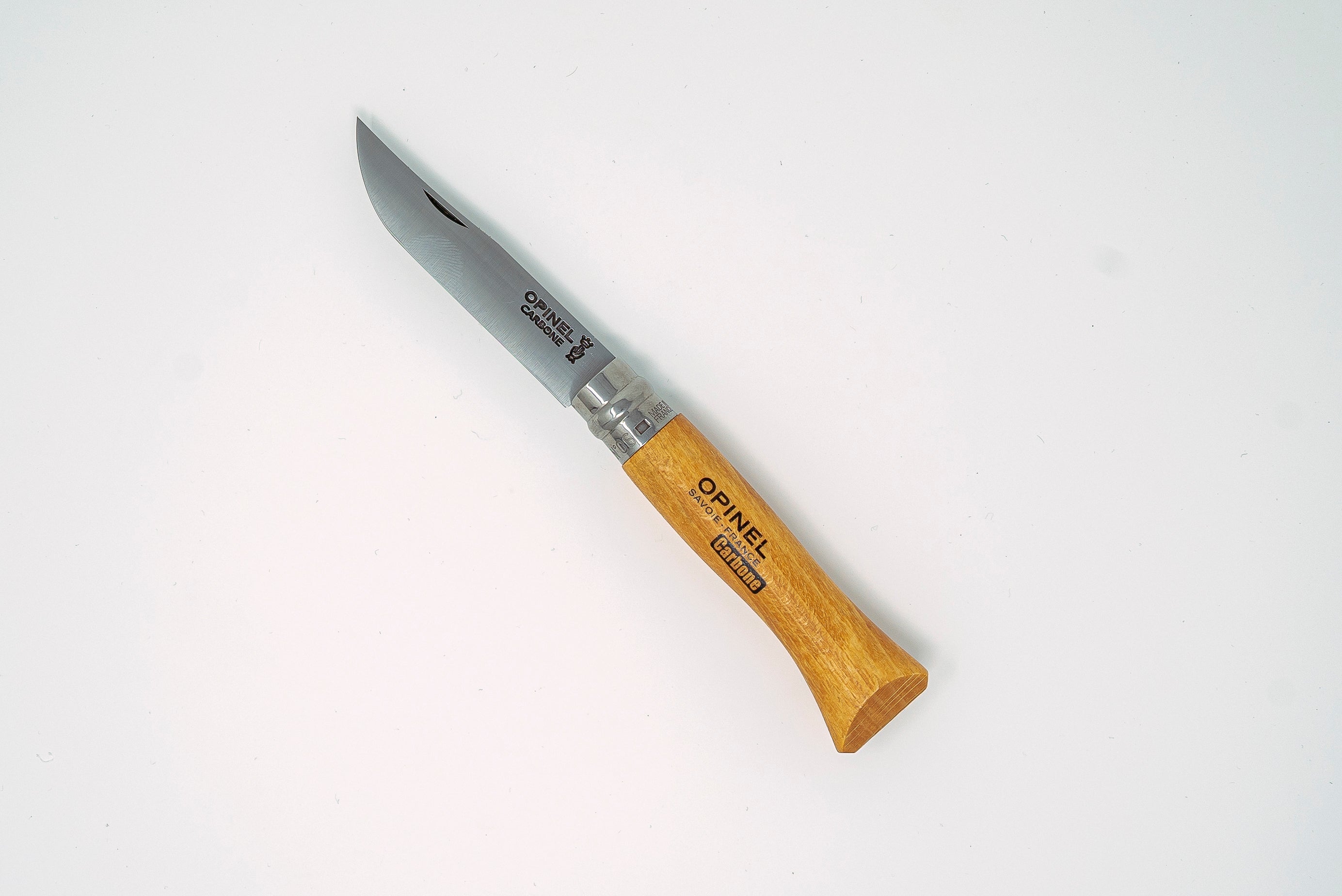 Opinel No.6 Carbone Folding Knife - Thecooksedge
