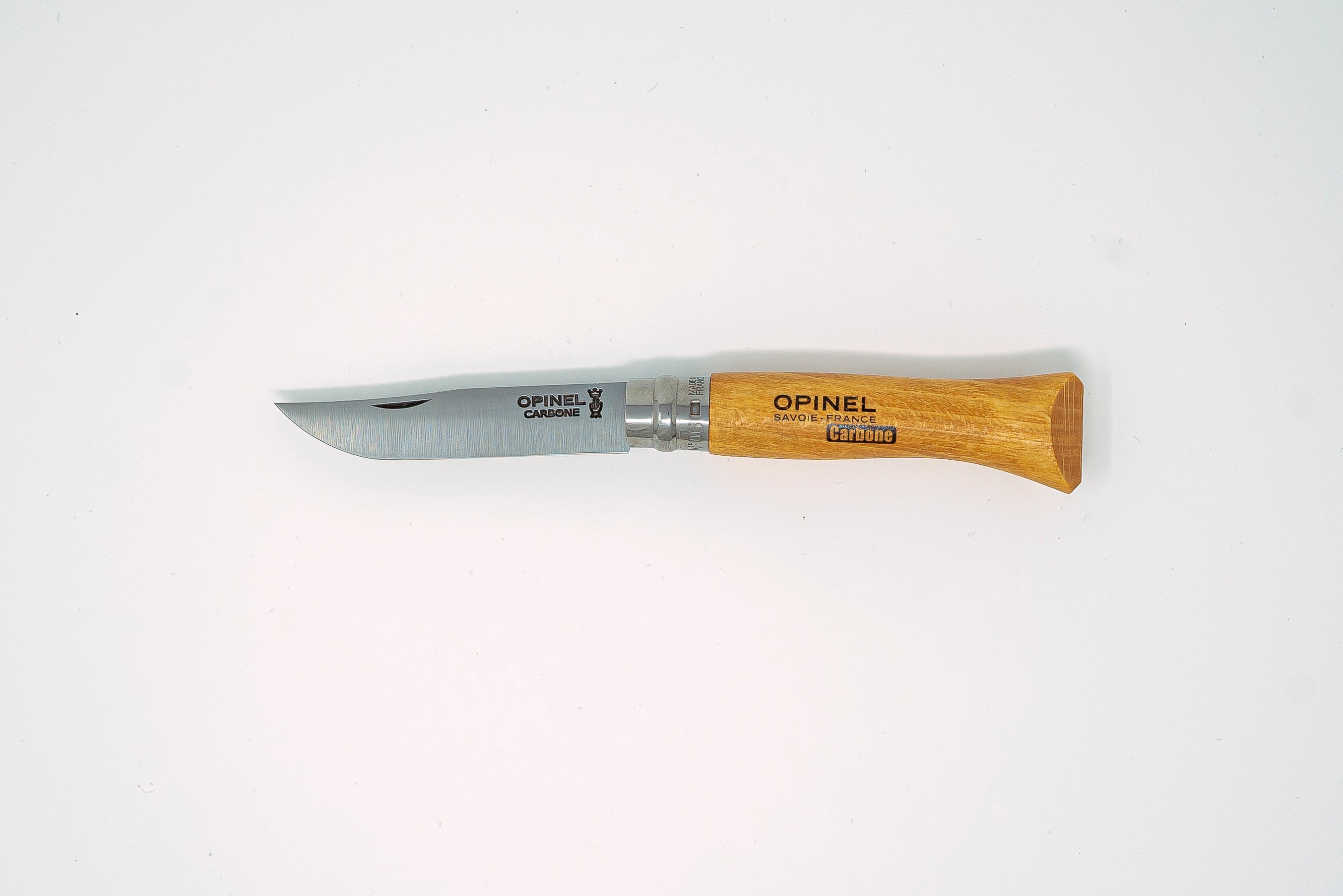 Opinel No.6 Carbone Folding Knife - Thecooksedge