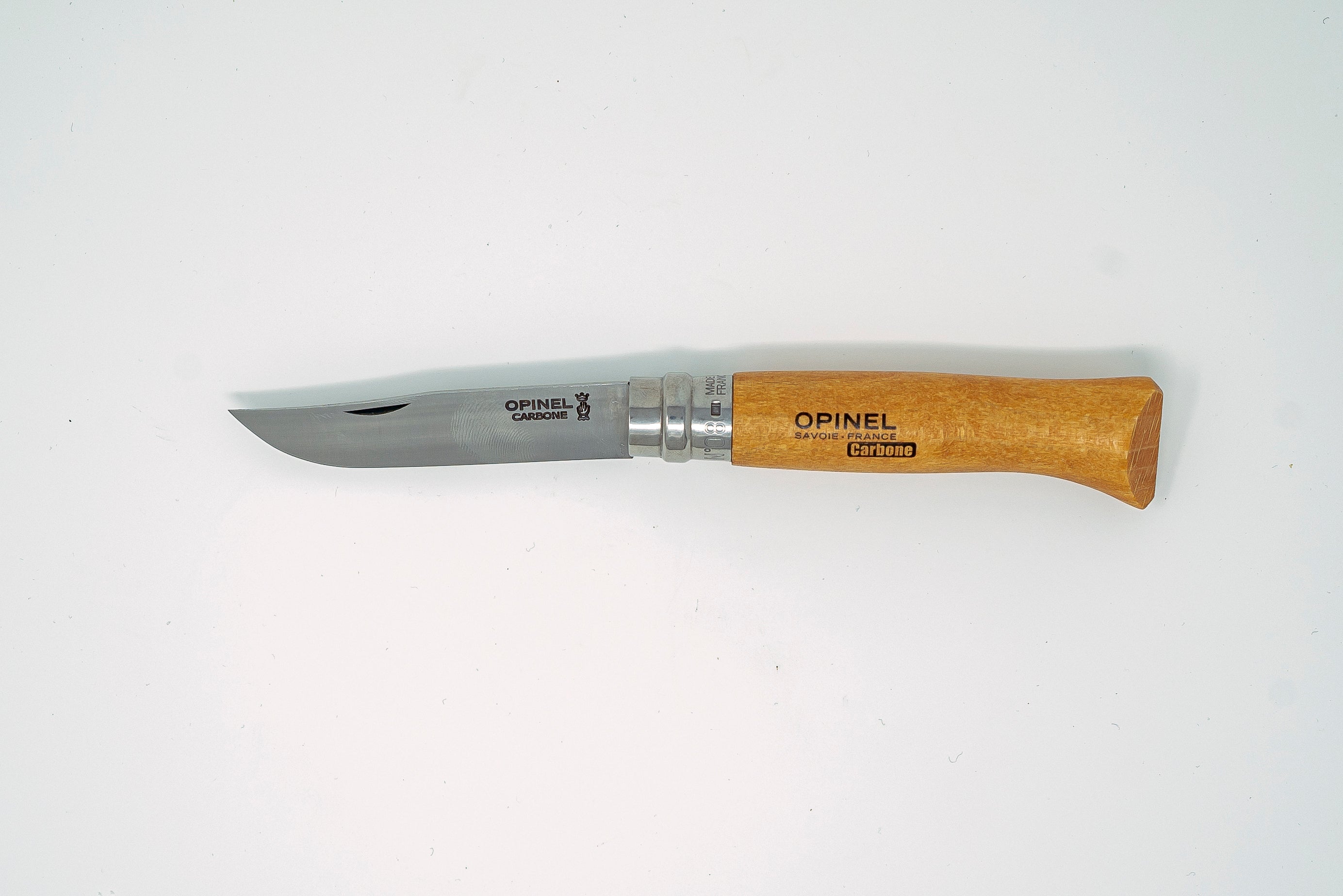Opinel No.8 Carbone Folder - Thecooksedge