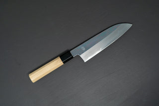 Sakai Kikumori CHOYO Santoku 180mm - Thecooksedge