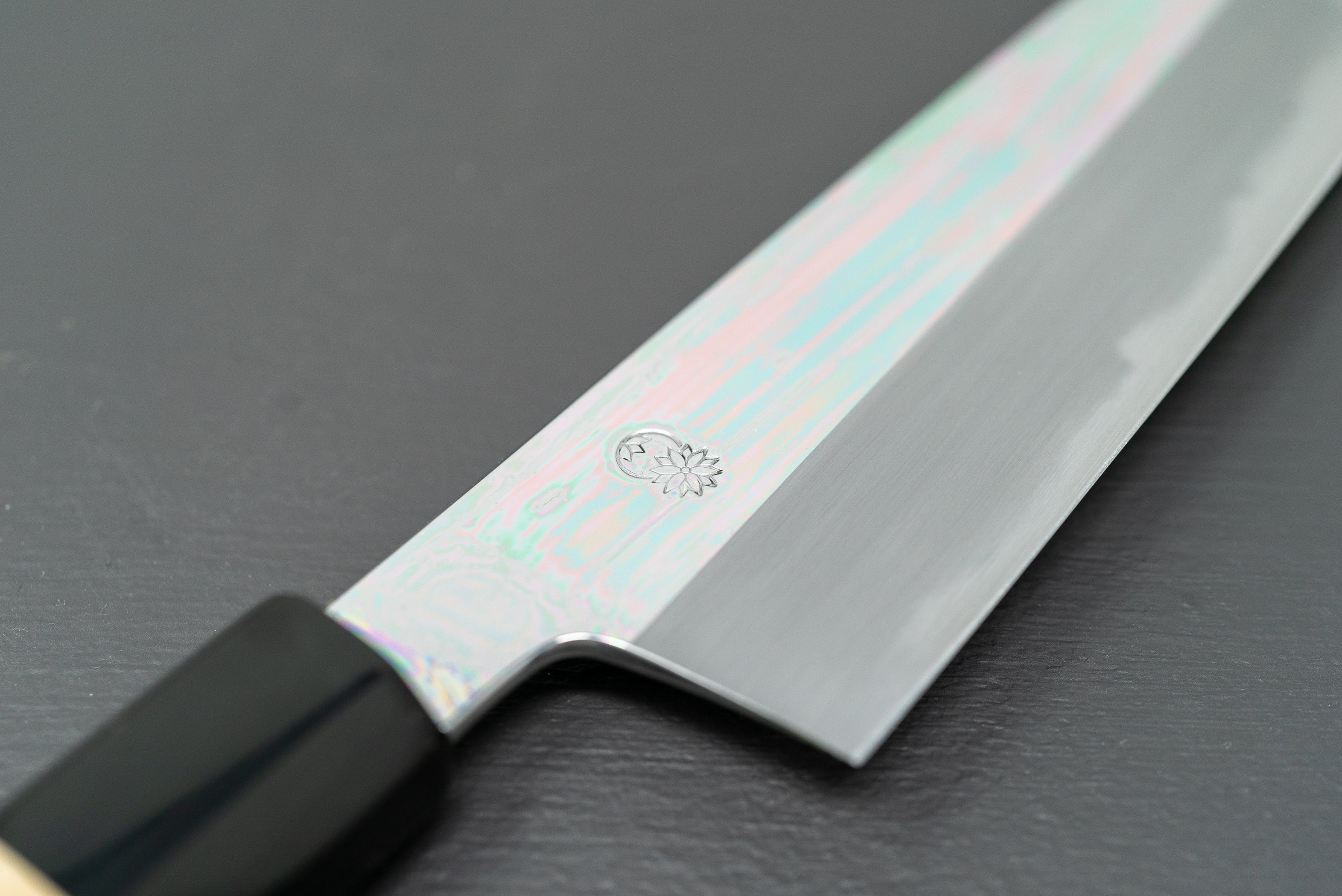 Sakai Kikumori CHOYO Santoku 180mm - Thecooksedge