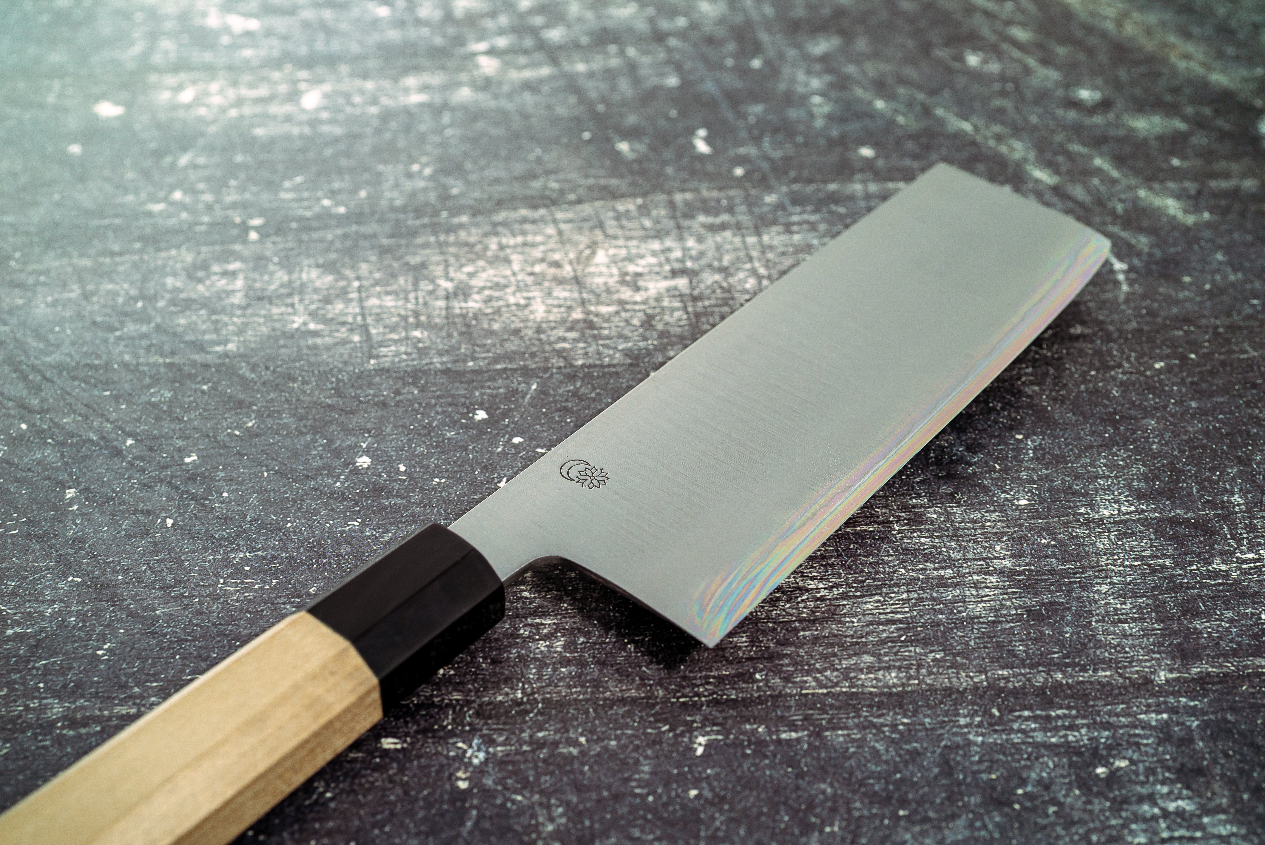 Sakai Kikumori Kikuzuki GIN Nakiri 180mm (Scratch and Dent)