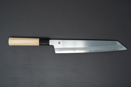 Sakai Kikumori Kikuzuki Kasumi Kiritsuke Gyuto 270mm - Thecooksedge