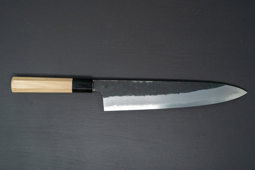 Sakai Kikumori Kikuzuki Kuro Gyuto 270mm - Thecooksedge
