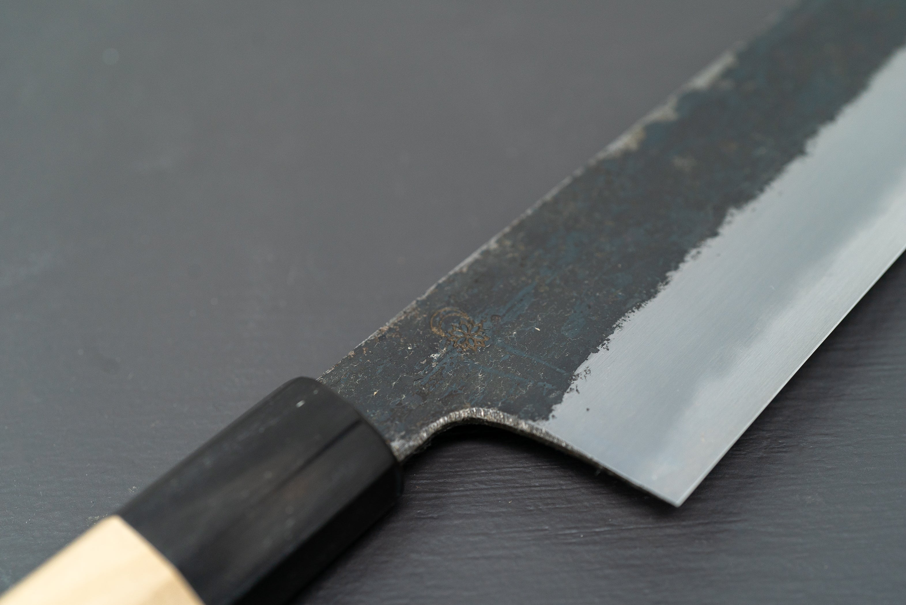 Sakai Kikumori Kikuzuki Kuro Gyuto 270mm - Thecooksedge