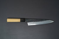 Sakai Kikumori Kikuzuki Kuro Gyuto 210mm - Thecooksedge