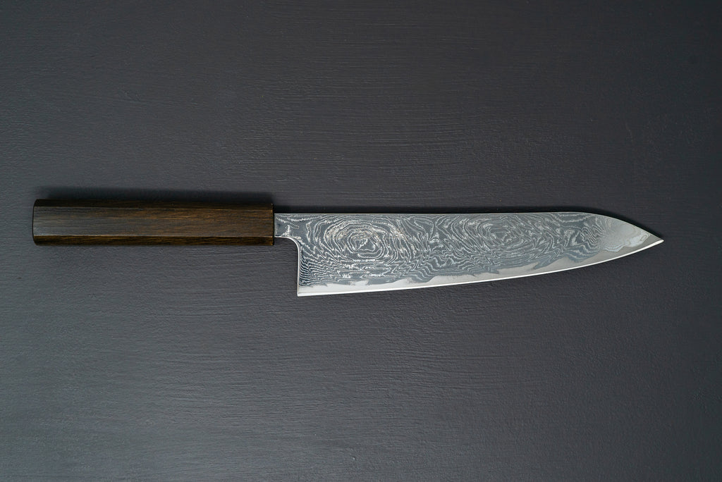 Sakai Kikumori Nami Gyuto 210mm - Thecooksedge
