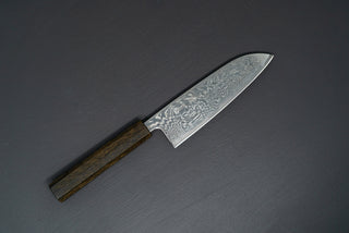Sakai Kikumori Nami Santoku 165mm - Thecooksedge
