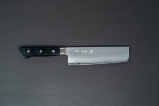 Sakai kikumori V5-SB Nakiri 160mm - Thecooksedge