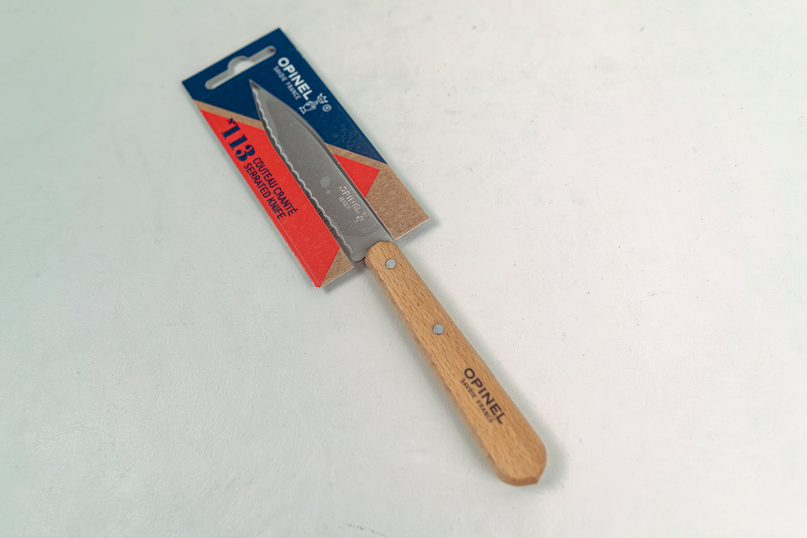 Opinel Serrated Paring Knife - Thecooksedge