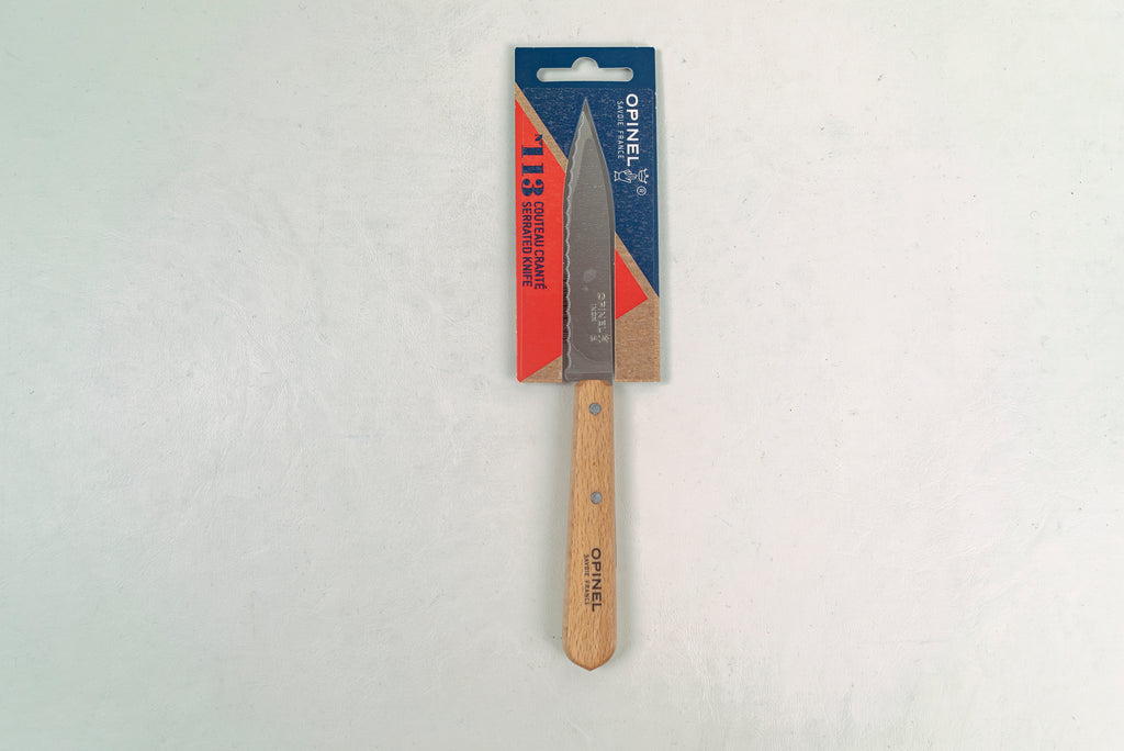 Opinel Serrated Paring Knife - Thecooksedge
