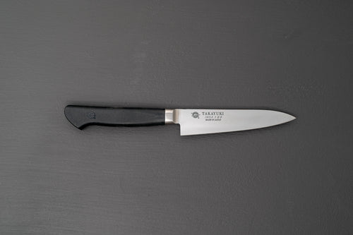 Sakai Takayuki INOX Petty 120mm w/ Western Poly Handle - Thecooksedge
