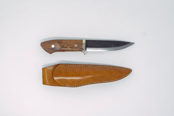 Takeda NAS Moriya Sheath Knife w/Bocote Handle - Thecooksedge