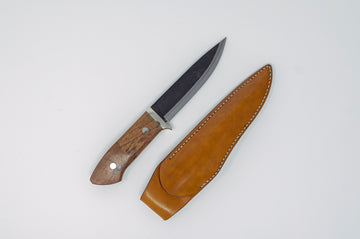 Takeda NAS Moriya Sheath Knife w/Bocote Handle - Thecooksedge
