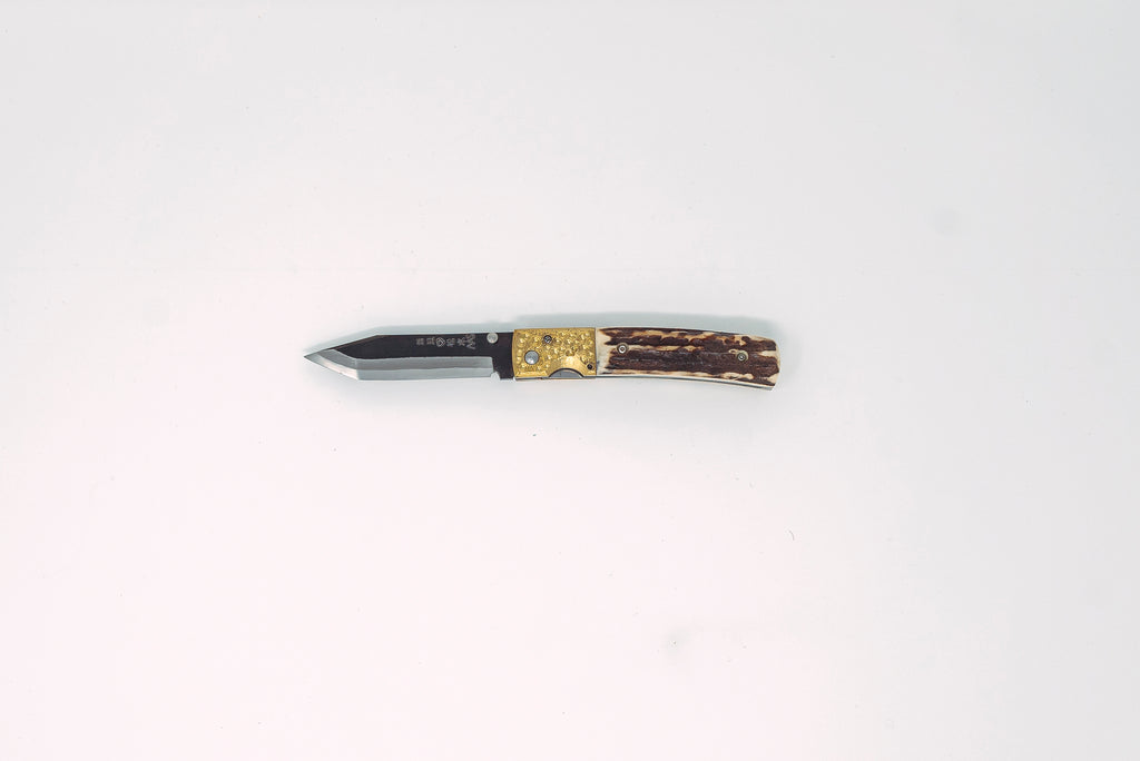 Takeda NAS Inagaki Liner Lock Folder Stag - Thecooksedge