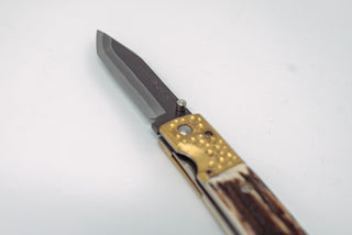 Takeda NAS Inagaki Liner Lock Folder Stag - Thecooksedge