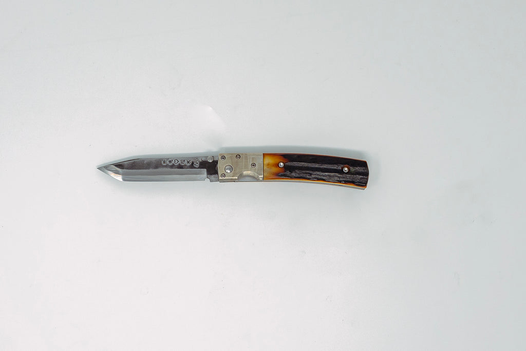 Takeda NAS Inagaki Liner Lock Folder Stag - Thecooksedge