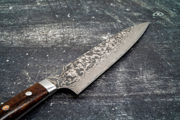 Takeshi Saji R2 Damascus Gyuto 210mm w/Ironwood Handle