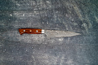 Takeshi Saji R2 Damascus Petty 150mm w/Ironwood Handle