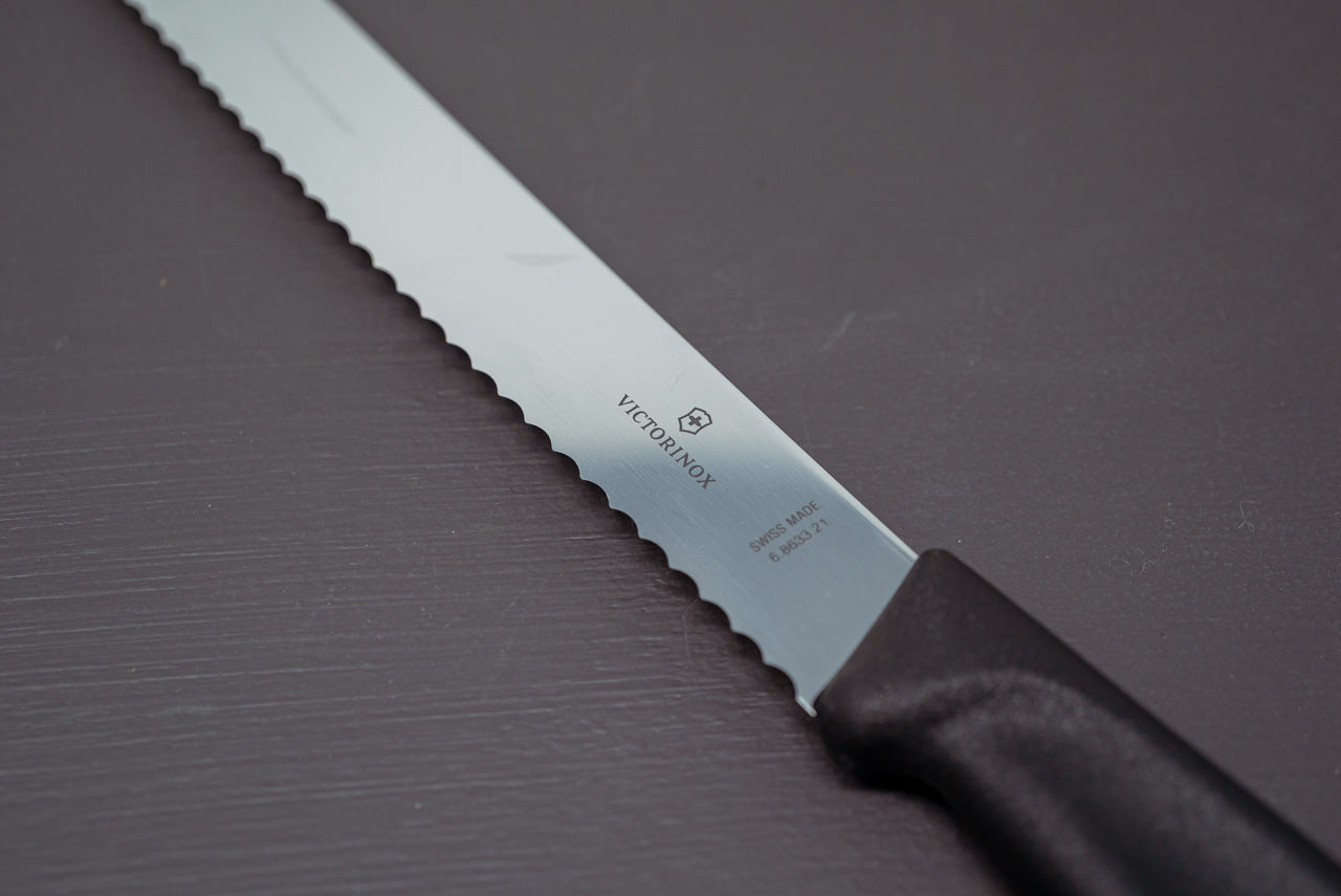 Victorinox 8" Bread Knife fibrox handle - Thecooksedge