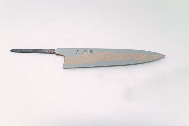 Hatsukokoro Yorokobi SLD Damascus Gyuto 180mm (Blade Only) - Thecooksedge