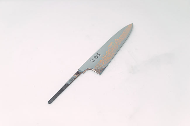 Hatsukokoro Yorokobi SLD Damascus Gyuto 210mm (Blade Only) - Thecooksedge