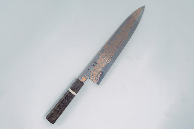 Hatsukokoro Yorokobi SLD Damascus Gyuto 270mm - Thecooksedge